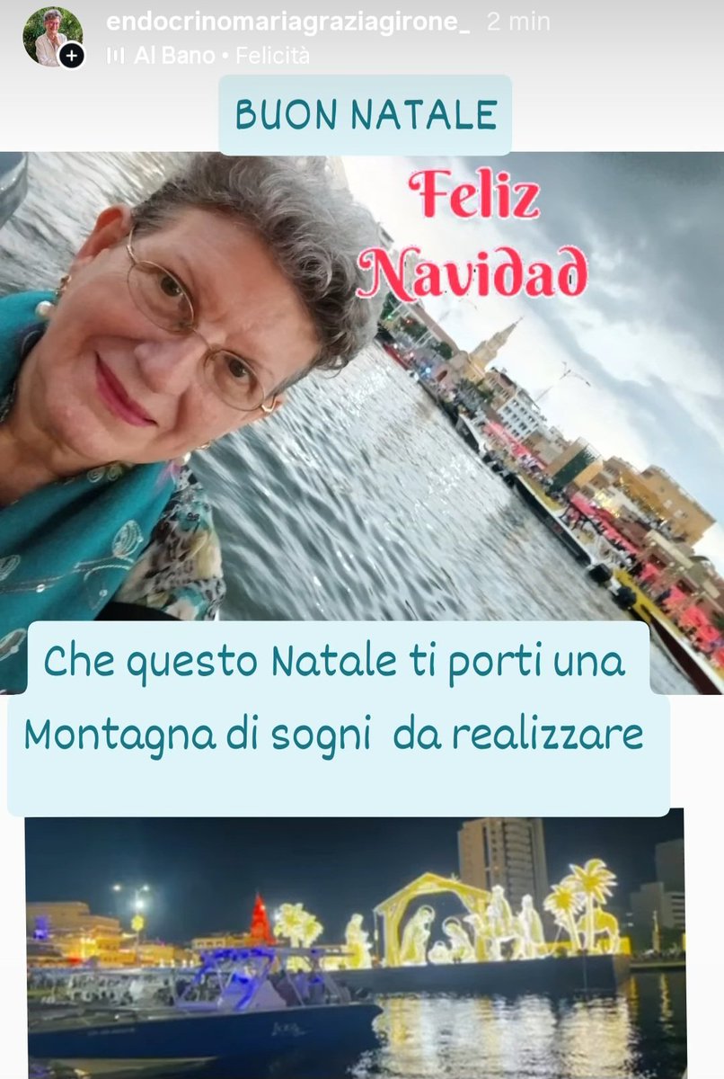 magraziagirone's tweet image. Un meraviglioso #Natale a todos los amigos digitales que nos acompañan  #FelizNavidad #BuonNatale2025 @drfherediaz @markinho_gc
@rafael52987 @ENDOCRINO_COL 
@alejoromanmd @alfonsomora81 
@CristobMorales @endocatracha 
@dremarquezr @albertlecube 
@RodolfoJGalindo @GiustinaAndrea