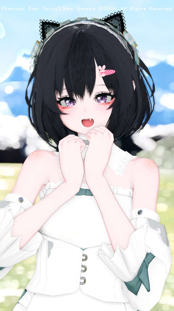 non_fourleaf's tweet image. #PSO2NGS_SS
おはようございます。
新しいプリセットおためし…。