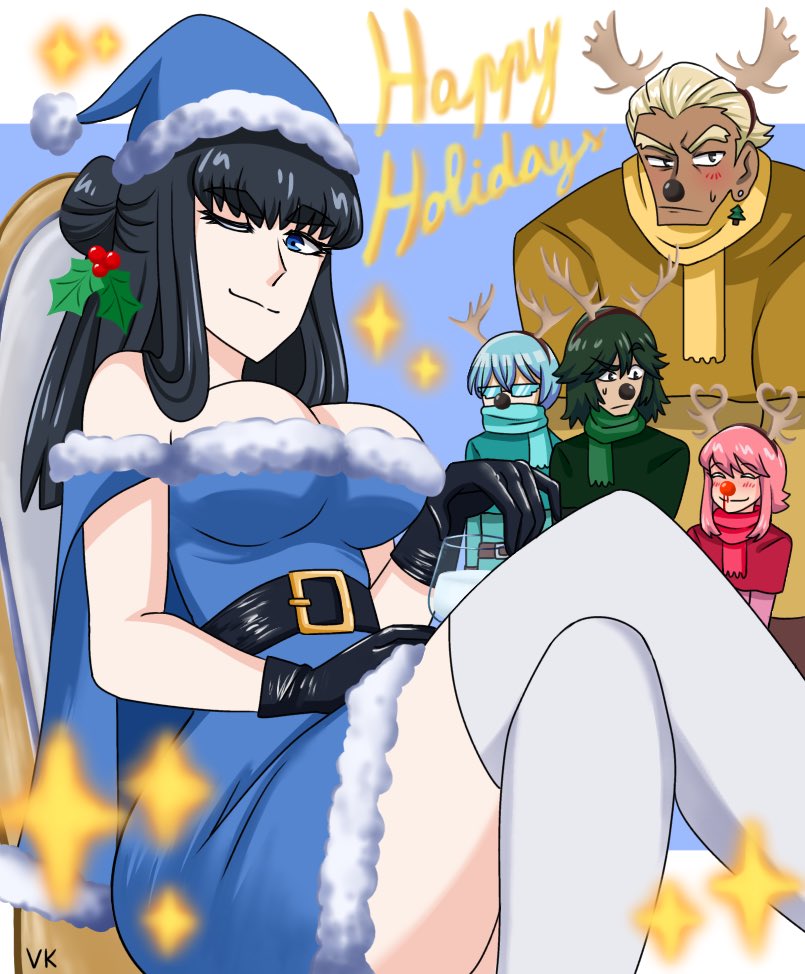 Merry Xmas by the Honnōji Academy✨
#KillLaKill #キルラキル