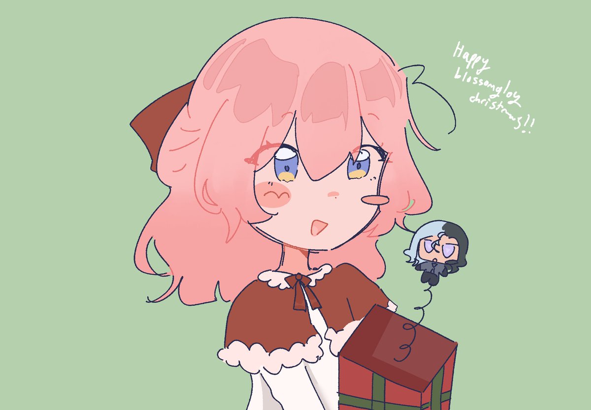 formyena's tweet photo. @ilikefish_2 o yea blossomglory christmas i FORGOT!
#bgweek25 #blossomgloryweek
its supposed to be a gif but its not working so ill attach the pther part in the comments ok sighssss https://t.co/hrVOOvMyxj