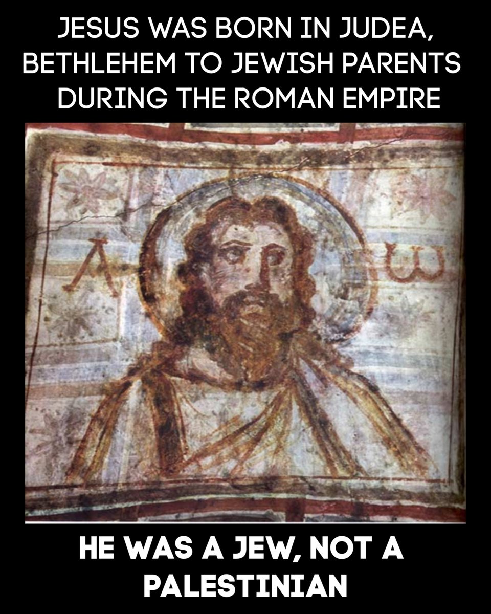 HananyaNaftali's tweet image. Jesus was Jewish.

He was born in Bethlehem, in Judea. His parents were Jewish. He was circumcised on the eighth day, followed Jewish law, prayed in synagogues, taught Torah, and celebrated the Jewish holidays. 

He didn’t just happen to be Jewish, He lived as a Jew, and He died…