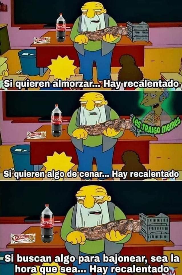 Hay recalentado: