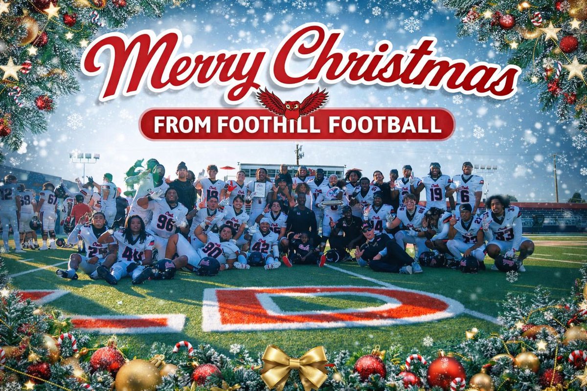 Foothill College Football tweet media