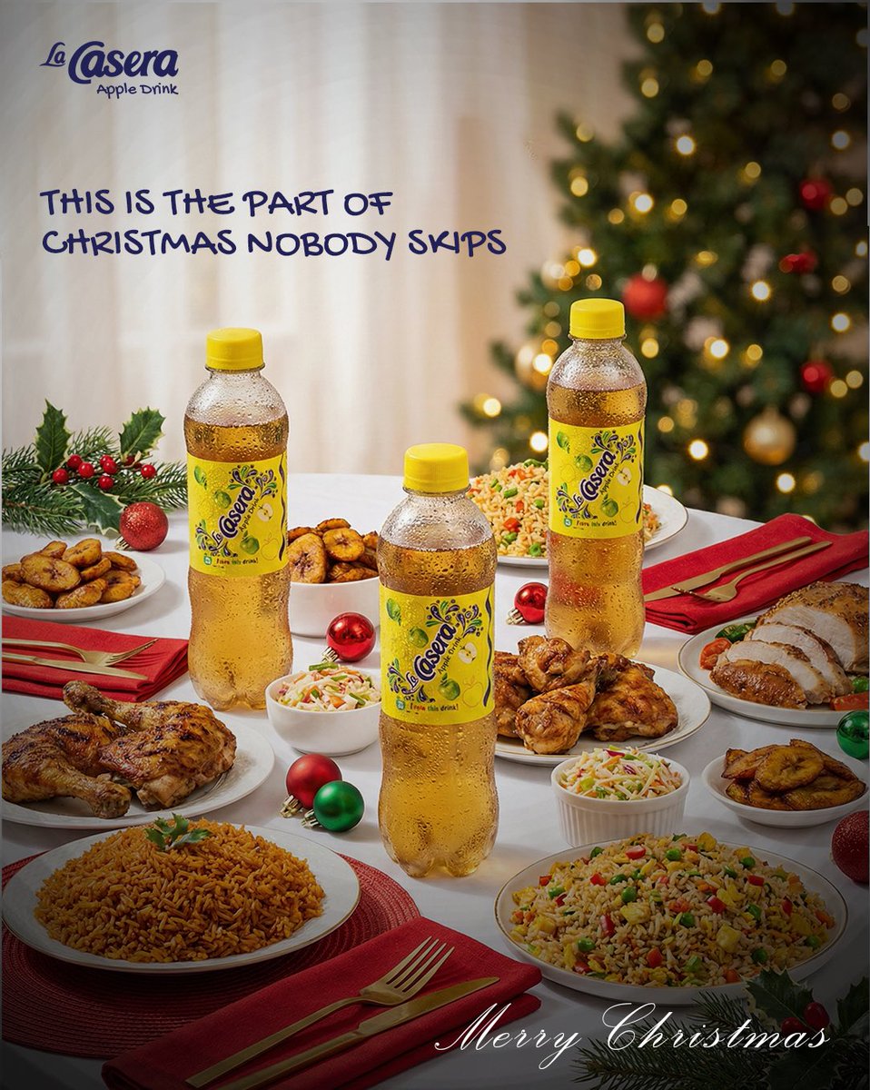 Every plate gets touched.
Every bottle gets finished.
Because this is the part of Christmas nobody skips.

#LaCaseraApple #LaCasera #RealAppleGoodness #ILoveThisDrink #MerryChristmas  #MyLaCaseraandI #MyLaCaseraandI #Tastyappleaffair