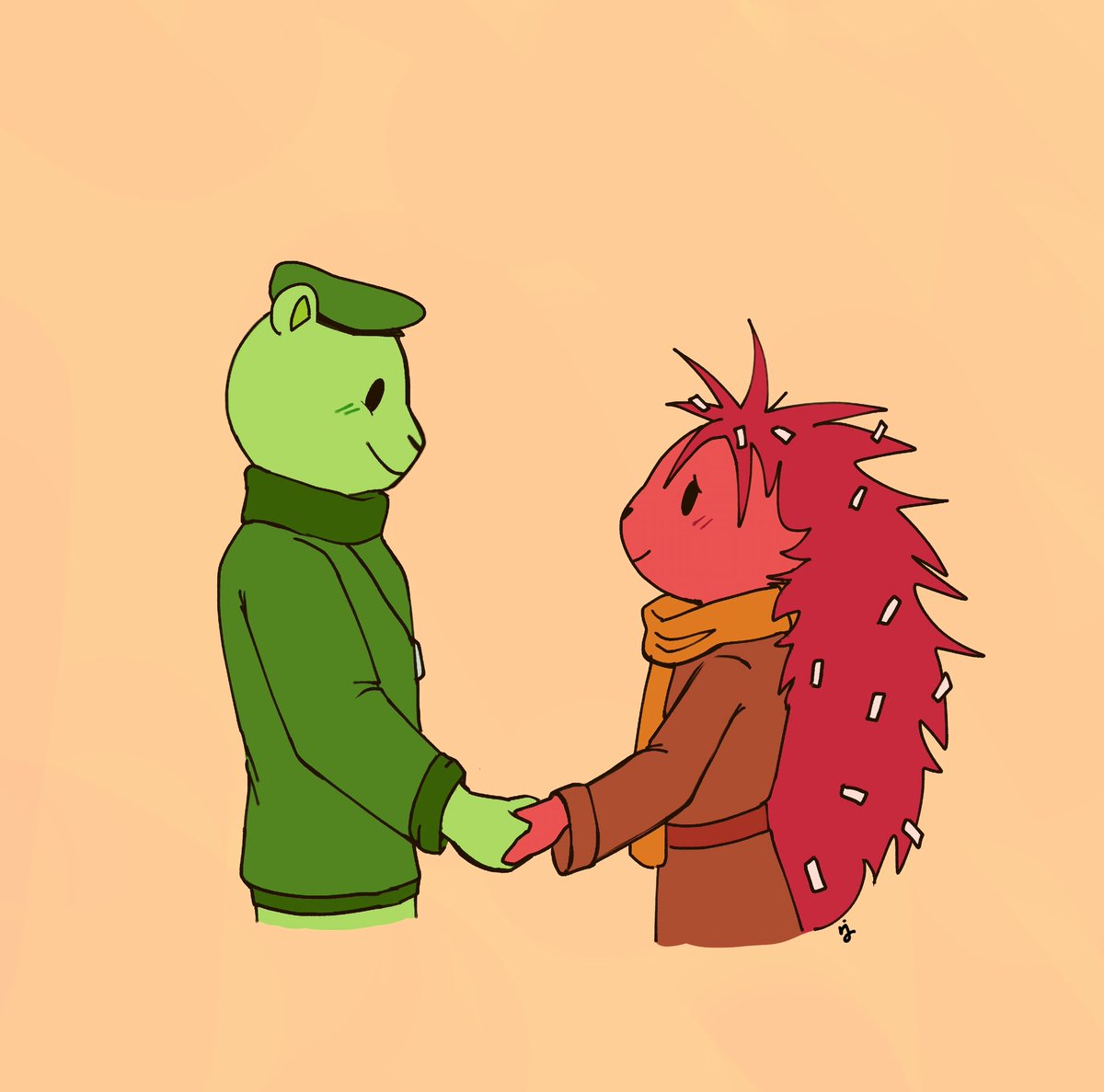 JazR024's tweet image. Feliz navidad 🎄
#flippyxflaky #htf擬人化 #happytreefriends