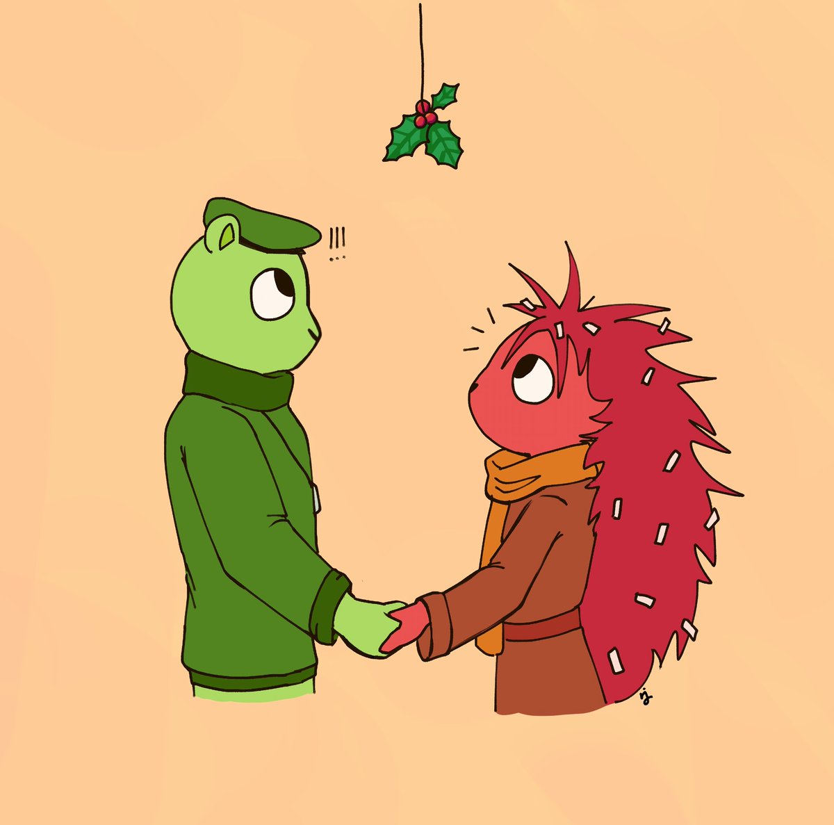 JazR024's tweet image. Feliz navidad 🎄
#flippyxflaky #htf擬人化 #happytreefriends