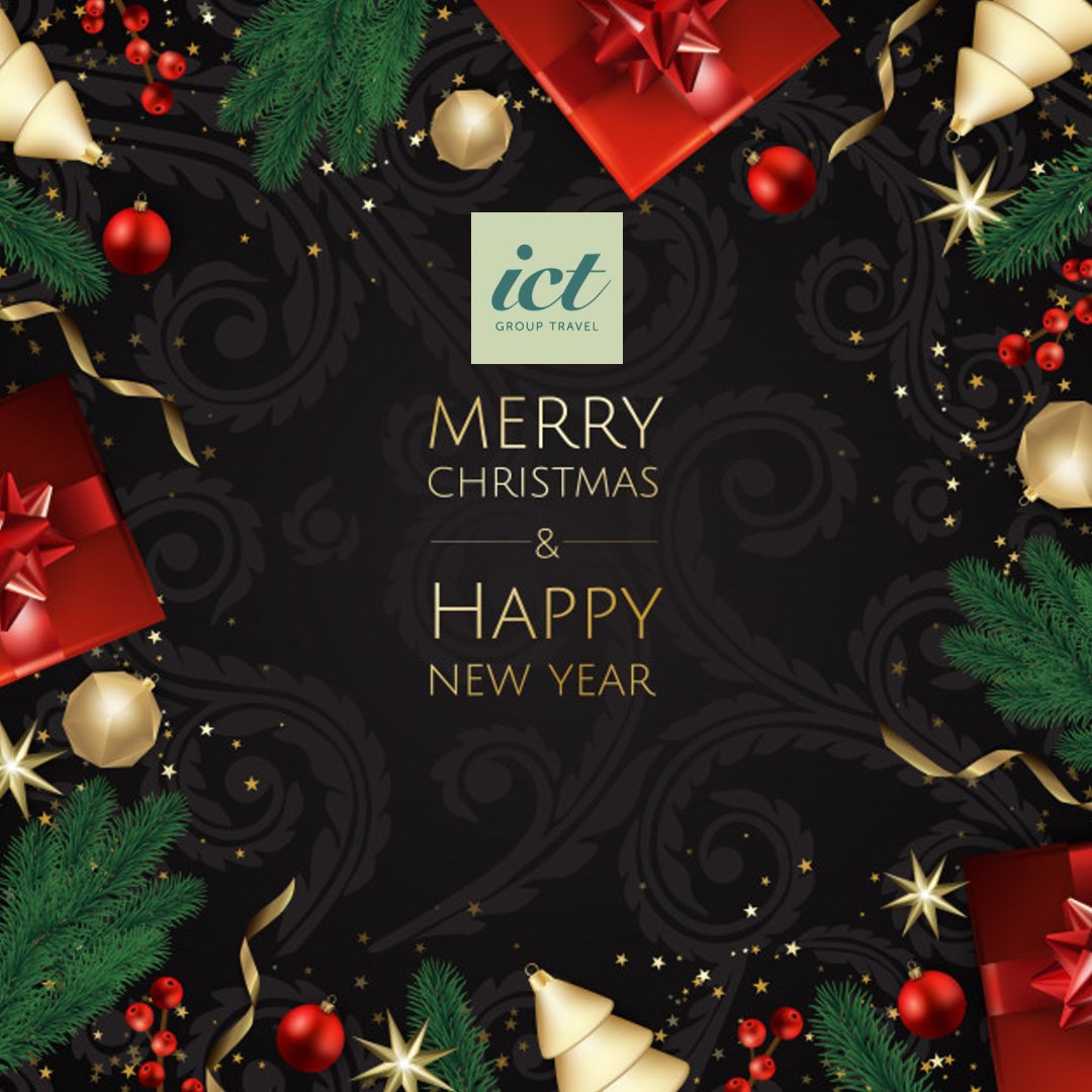 IctGroups's tweet photo. #SeasonsGreetings ICT Group Travel would like to wish all our loyal customers, staff &amp; suppliers a Merry Christmas &amp; a great 2026 #MerryChristmas #HappyNewYear #Jersey #Guernsey #CITOG #GroupTravel @condor_ferries @visitguernsey @hospitalitygg @visitjerseyci @dfds_ukire https://t.co/1iJagtm3uO