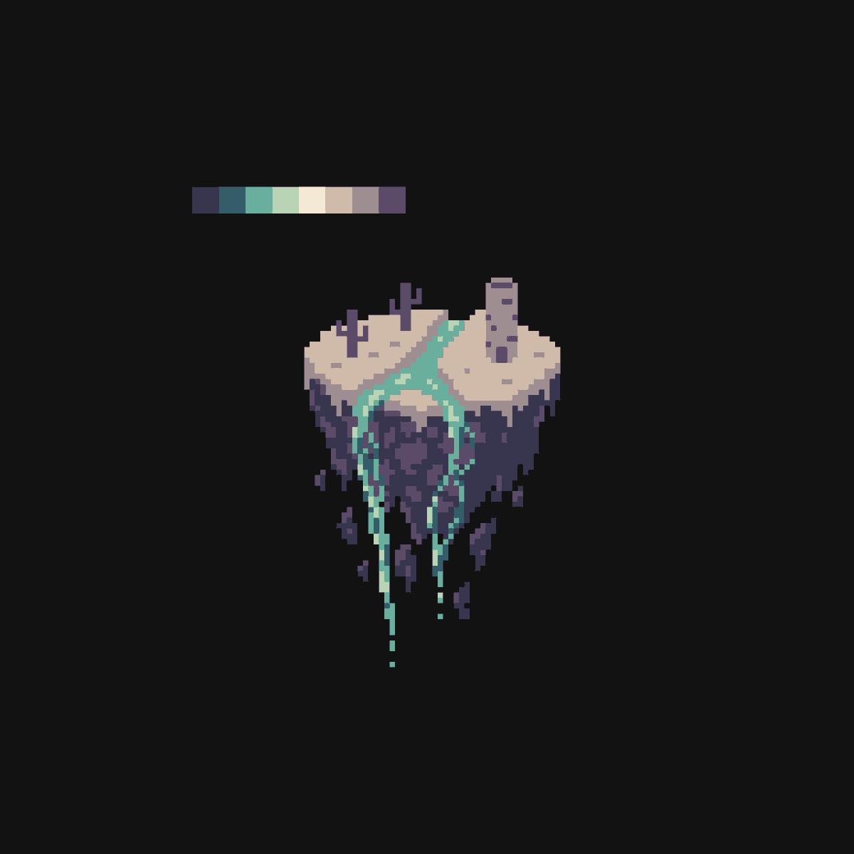ten_ode's tweet photo. パレット固定練習
#pixelart #ドット絵 https://t.co/hxCunQ5Olt