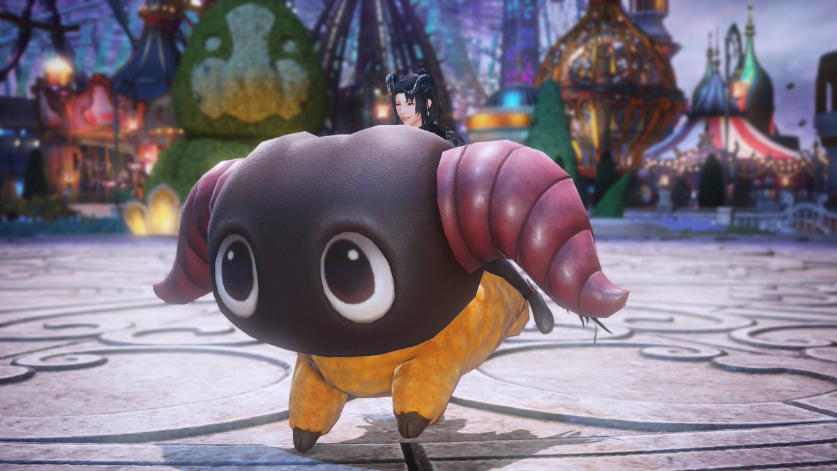 AlexChanEditor's tweet image. Got the Yan mount in Christmas Event. 🤣
Thank you Yuzu &amp;amp; sponsors 😍
聖誕活動抽中羊坐騎啦 🤣
感謝柚子感謝贊助商 😍