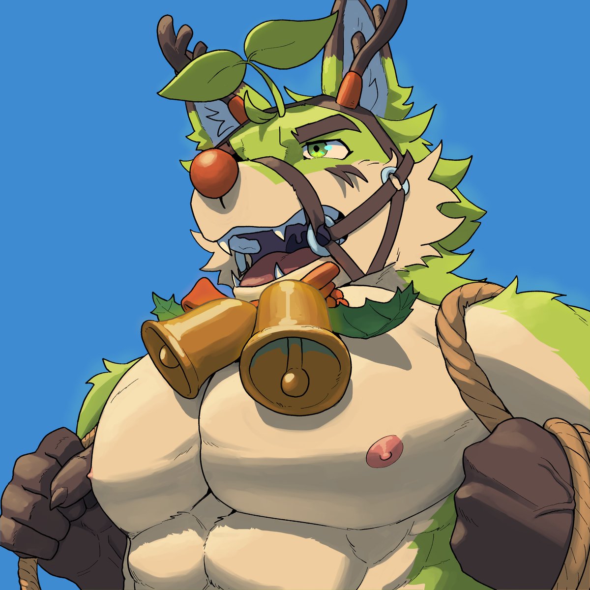 Baicha252's tweet photo. jingle my bells 🎄🔔✨ https://t.co/W7fOaM08zE