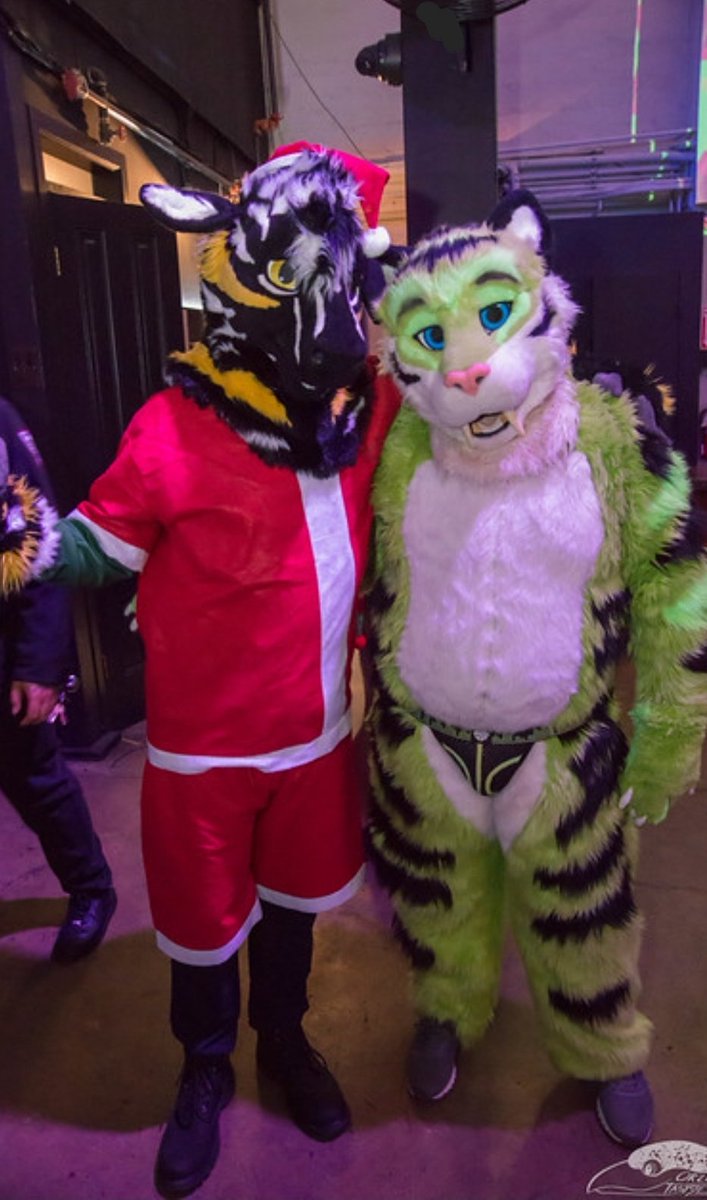 Merry Christmas from Santa Hooves and Grinch-cat! #frolic #Christmas2025

📸: <a href="/orzel/">Liquid eTernity</a>