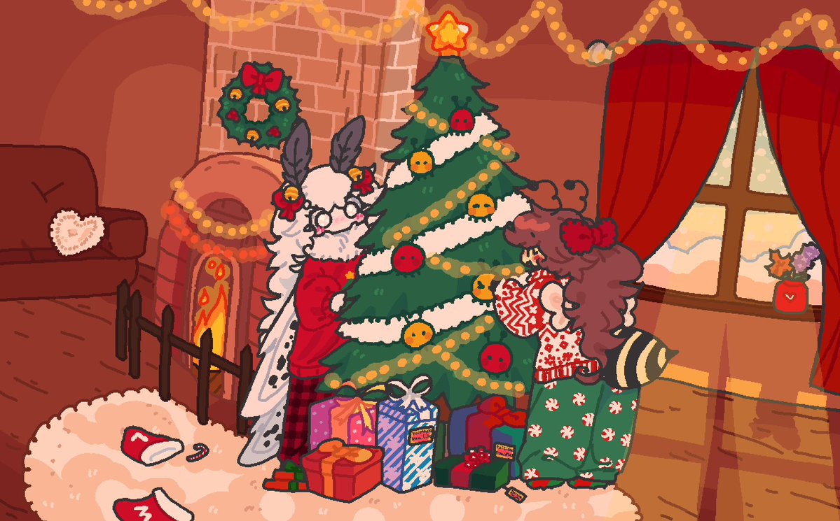 tingusbungus's tweet image. Merry YURIMAS 🌟