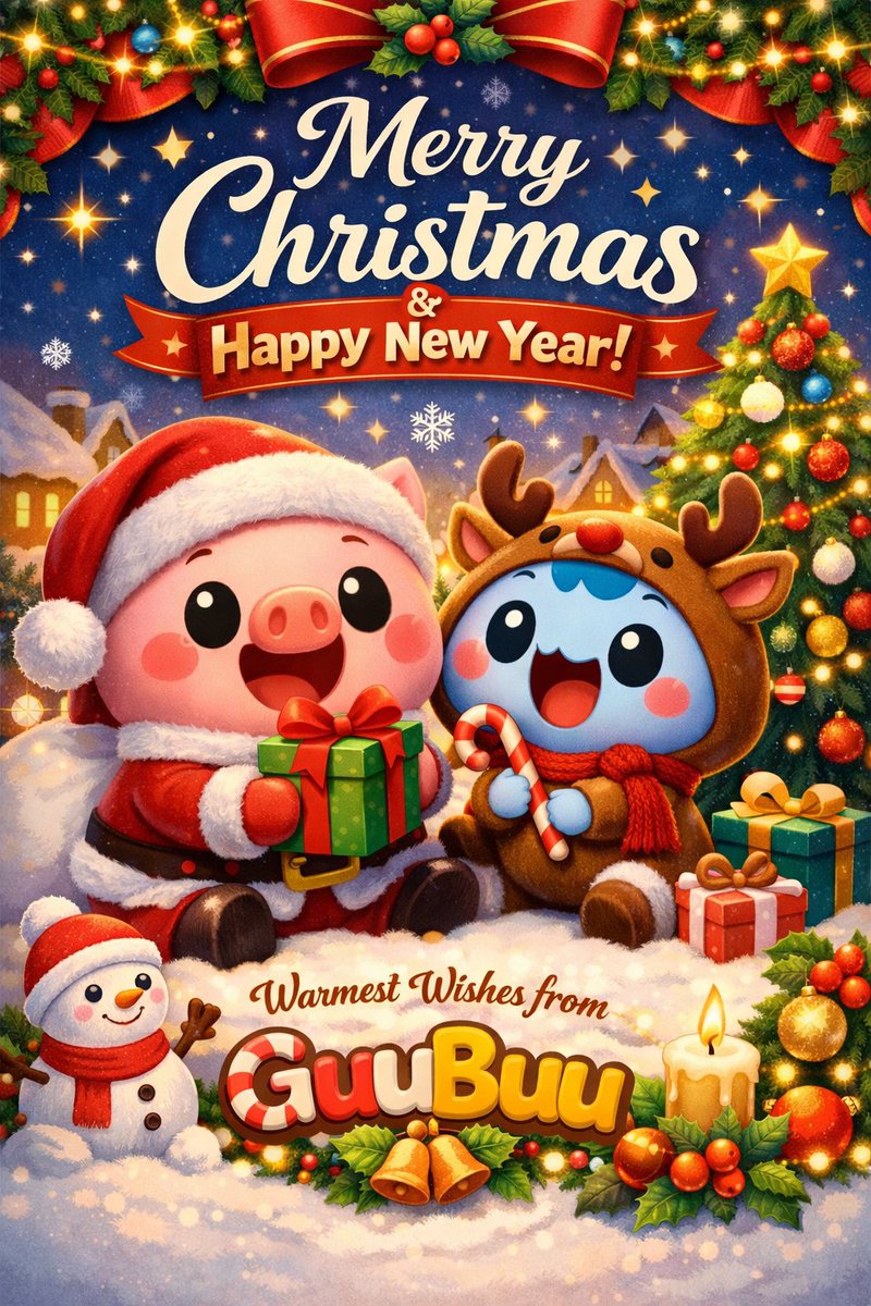 🎄 Merry Christmas, GuuBuu Lovers! 🎁

From all of us at GuuBuu, we want to send you our biggest and warmest thank you for being part of our amazing community this year.

Your support, trust, and love mean everything to us. Because of you, GuuBuu continues to grow—not just as a