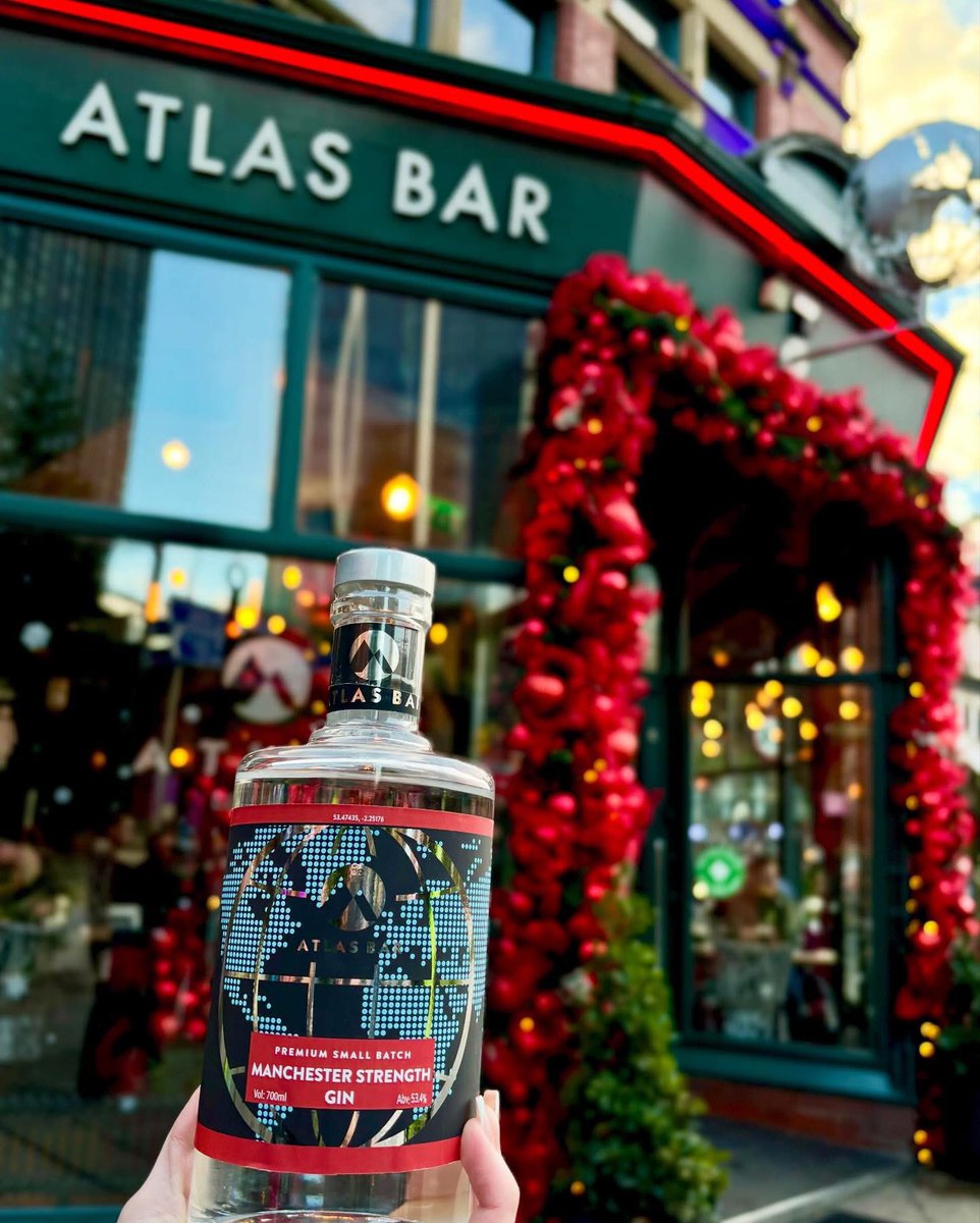 TheGinBible's tweet image. We hope you're all having a #gin-tastic #Christmas 🎄🎅🏼

We're back open tomorrow from midday. If you're off to the United game, why not let the #festivities continue here @TheAtlasBar #Manchester ✨🍸🎉