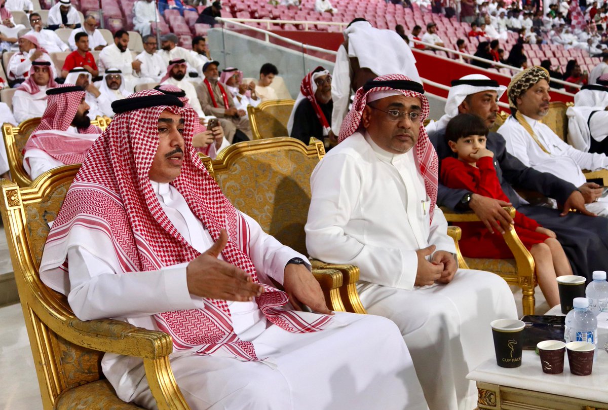 جانب من حضور مجلس الإدارة🤩

#الوحدة_الجبيل
#دوري_يلو | #FDL