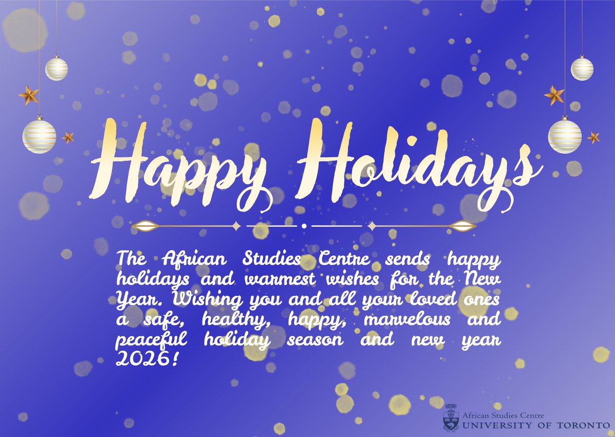 African Studies Centre UofT tweet media