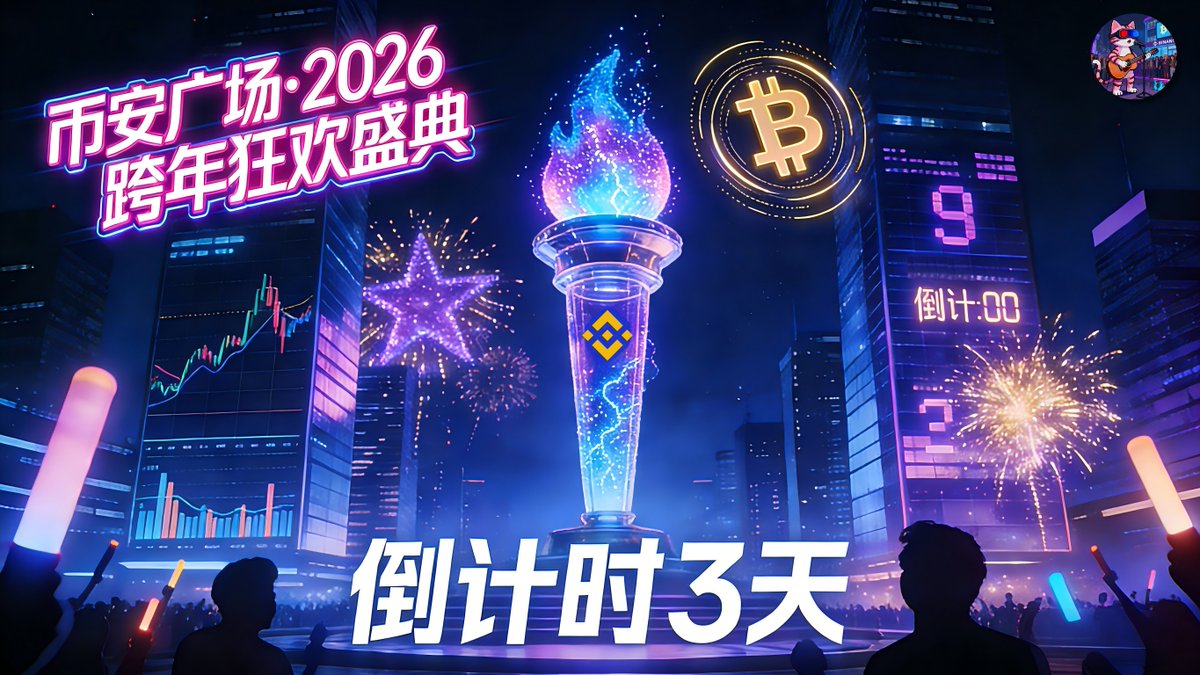 xlesha4's tweet photo. 币安广场·2026跨年狂欢盛典🔥🎉
无主办、无协办、无门槛👏
纯粹拥抱每一位生态建设者、社区伙伴与项目方——这是属于我们所有区块链人的跨年派对！🚀🌏

币安广场2026跨年晚会
神经猫诚邀全球区块链生态建设者共燃新年之火！💯💥
@binancezh 
❤️亲爱的区块链战友们：2025年，我们并肩走过惊涛骇浪，也一同迎接破晓光芒！🌊☀️
2026年，让我们以最炙热的热情、最嘹亮的呐喊，共同点燃Web3新时代的第一束焰火！🔥⏱️

神经猫盛情邀约全球优质项目社区、优秀生态建设者，齐聚「币安广场·2026跨年狂欢盛典」与数千位链圈精英、投资大佬、意见领袖面对面，
在辞旧迎新的钟声里，分享生态建设新的、分享荣耀、碰撞火花、畅想未来！🤝💡

盛典时间⏰
2025年12月31日（周三）20:00 — 2026年1月1日（周四）01:00
整整5小时，陪您倒计时告别2025，热血沸腾迎接2026！⏳🎊

重磅福利⭐️专属3分钟优秀生态建设团队闪耀舞台
每个参与的团队都将获得黄金3分钟，
站在聚光灯下，向全场数千位区块链顶级玩家，
激情呈现您的宏大愿景、硬核技术与最新突破！🎤🚀
这不仅是曝光，更是引爆关注、收获资源、结识伙伴的绝佳战场！
让全世界看见你们的野心与实力！🏆

盛典高燃看点  🎇
👉🏻专业歌手倾情献唱经典金曲 + 原创区块链主题神曲+参会社区或个人各种花式节目，燃爆全场！  🎼
👉🏻多轮超级抽奖，豪礼不断，运气爆棚就是你！  🍀
👉🏻震撼跨年倒计时仪式，全场齐声呐喊，共迎2026新纪元！🕛

无论您是BNBChain生态霸主、DeFi黑马、NFT艺术先锋、GameFi新王、RWA、AI+Web3探路者，还是任何赛道的实力派——只要你有故事、有干货、有态度，神经猫直播间就为您敞开大门、点亮舞台！

报名通道火热开启🉑
即日起至2025年12月28日
添加神经猫聊天室好友：sjm000
提交：  
1️⃣BNBChain生态建设者名称 + 一段吸睛简介  
2️⃣社区规模 + 核心杀手锏 +  给晚会观众带来的福利
3️⃣联系人

名额有限，优质生态建设团队优先锁定席位！⏰⚡️
让我们在2025年的最后一夜，用最狂热的掌声、最耀眼的灯光，
为这一年画上最华丽的句点，
为未来点燃无限可能的熊熊烈火！
神经猫，与你一同狂奔向更自由、更耀眼、更美好的Web3未来！

#币安广场2026新年晚会 #Web32026  #区块链狂欢 #币安广场 #一起跨向新纪元