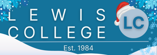 Merry Christmas from all of us at Lewis College! ❄️ ☃️ 🎄 🎅 🎁