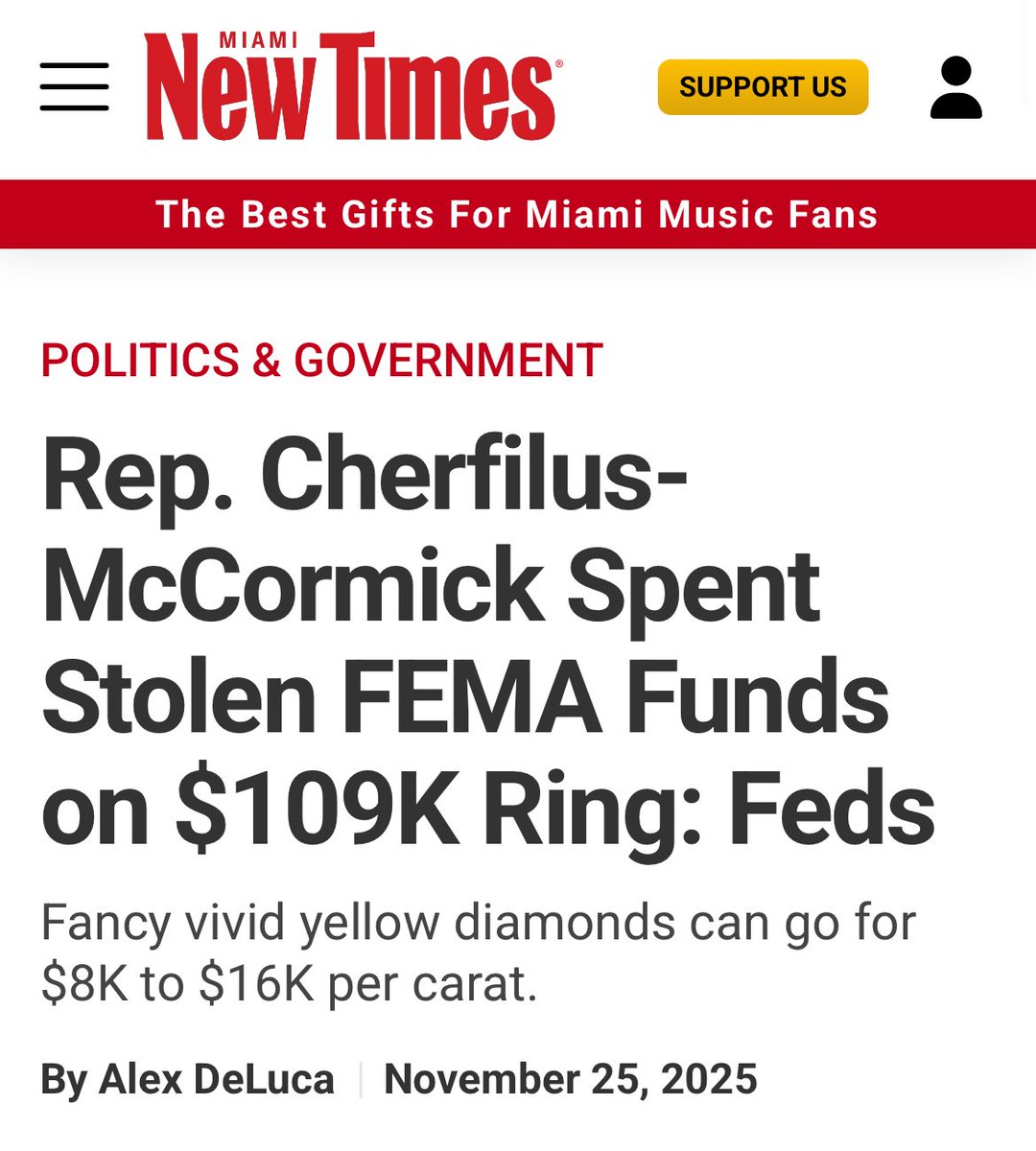 mattasharpsteen's tweet image. LMAO

She magic erased the ring she spent $109k in stolen FEMA funds on.