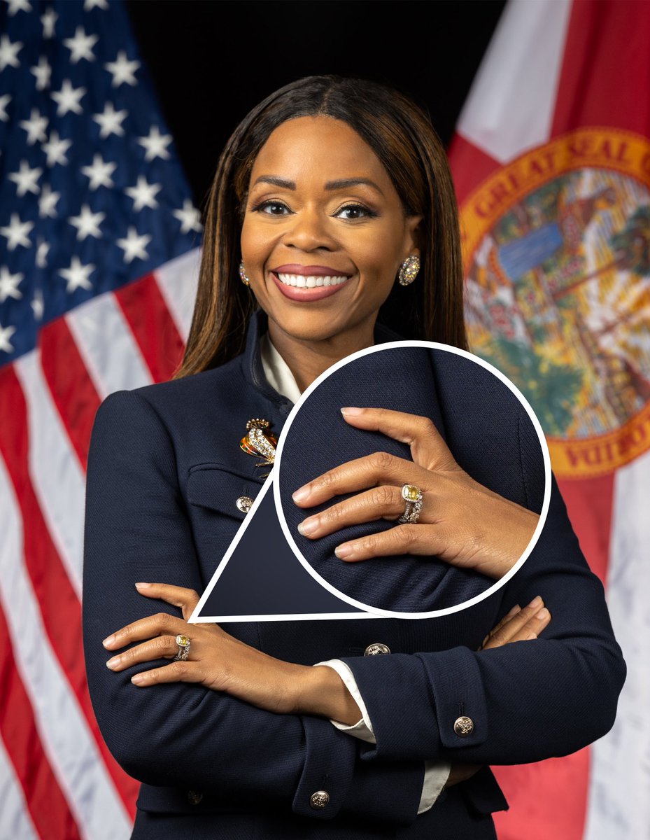 mattasharpsteen's tweet image. LMAO

She magic erased the ring she spent $109k in stolen FEMA funds on.