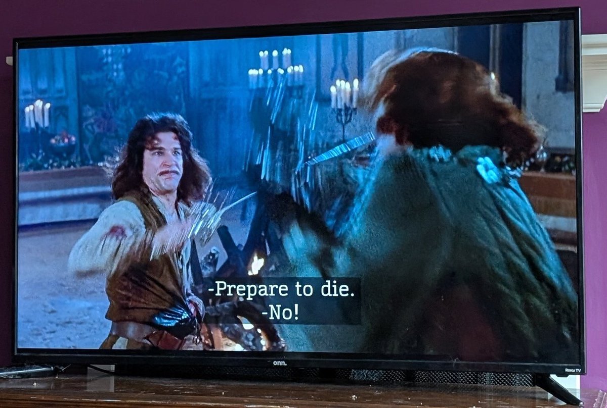 Watching one of our favorites for Christmas! Technically a Christmas movie!