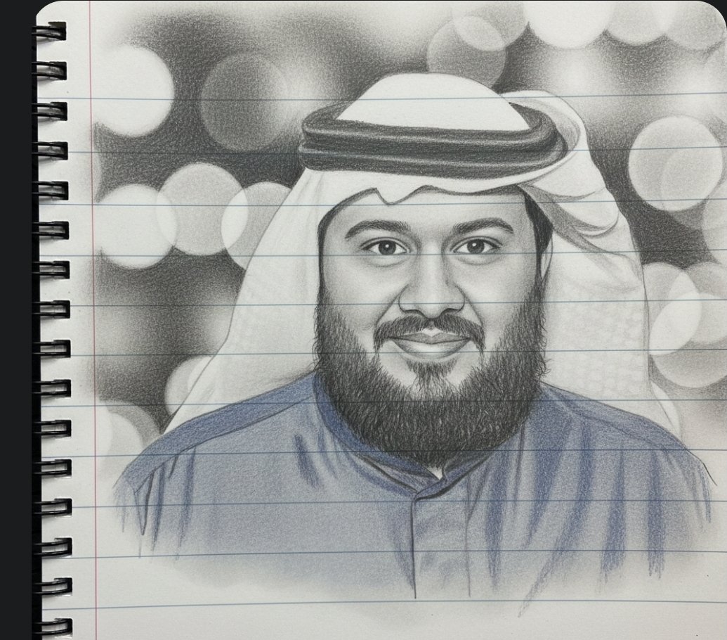 Drawnthem2's tweet image. @mohamm91612 
تشرفت برسم لوحه فنيه للاخ الاستاذ محمد عايد العنزي 
 يارب يشوفها وتنال اعجابه ويسوي اقتباس🙏 ، 
وان شاء الله يعطيني هديه بسيطه دعم وتشجيع 🌹.
