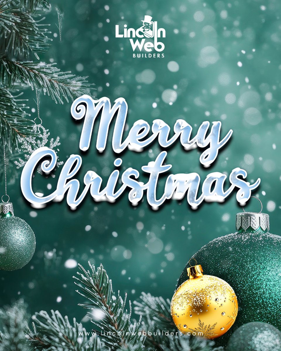 lwebbuilders's tweet photo. Merry Christmas from Lincoln Web Builders! Wishing you a joyful holiday season filled with peace, success, and growth. Let’s make your digital presence shine brighter in the coming year! 

Website Link:
https://t.co/eKFwvG3ILc

#MerryChristmas #SEO #WebDesign #HolidaySeason https://t.co/f308NaWi3a
