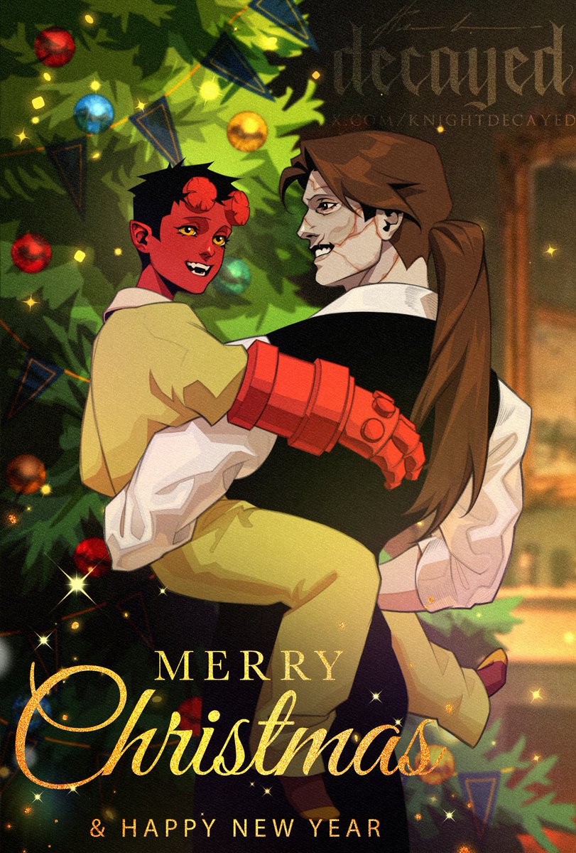 Happy holidays! 🎄✨ 

#Frankenstein #Hellboy