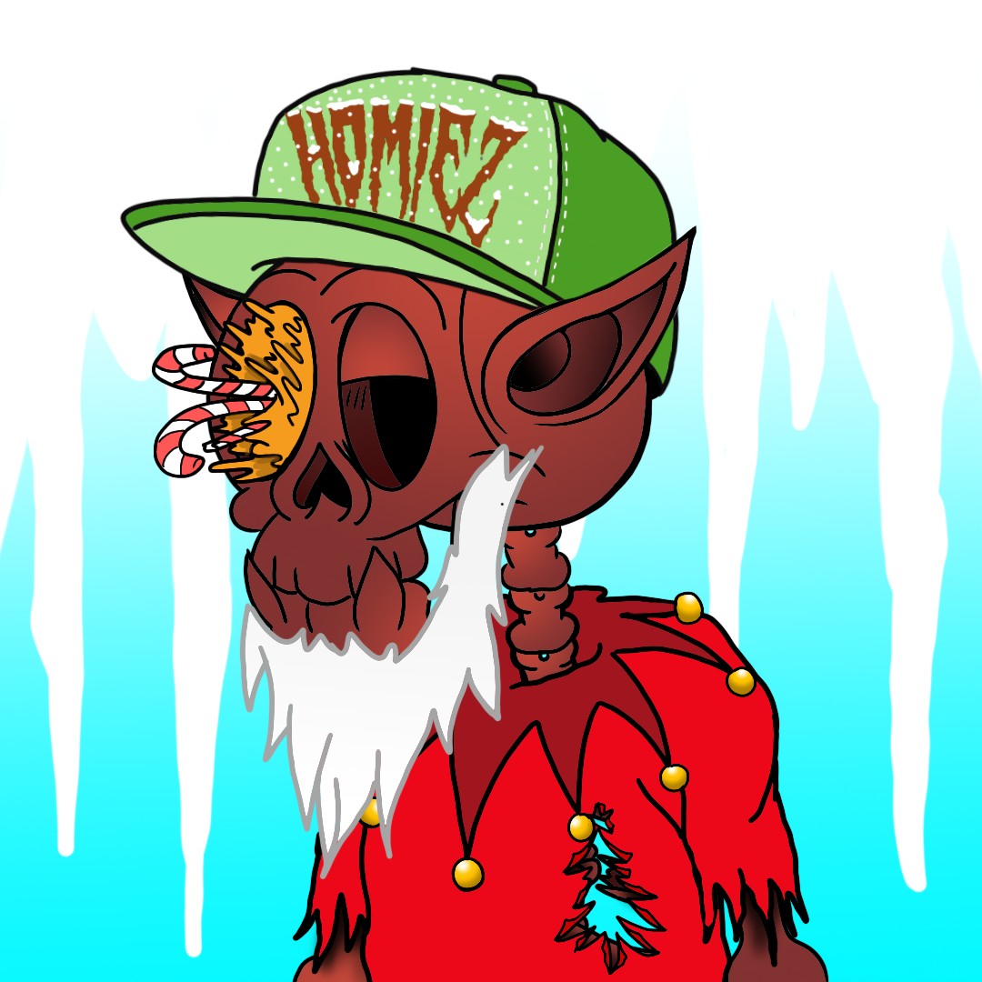 I_T_NFT's tweet image. Merry Christmas Gang 🎄 
Drop your POL addy for a Gangskullz 🎁!
#MerryChristmas #Christmas2025