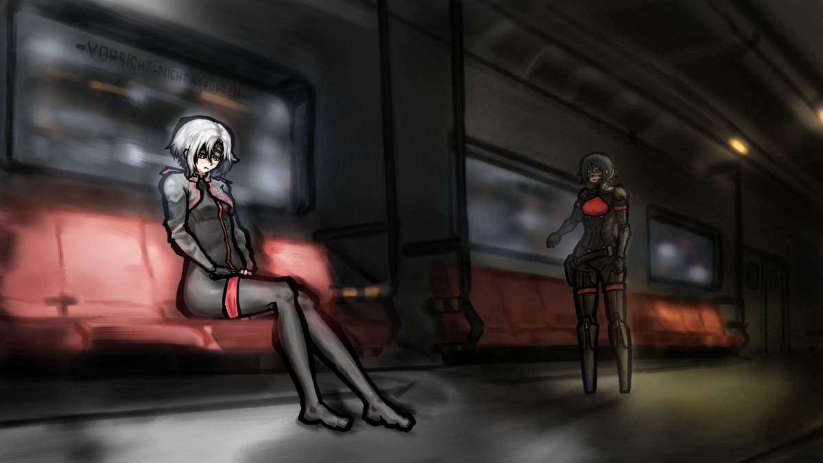 Lingering, even if I can't reach you.

#SIGNALIS