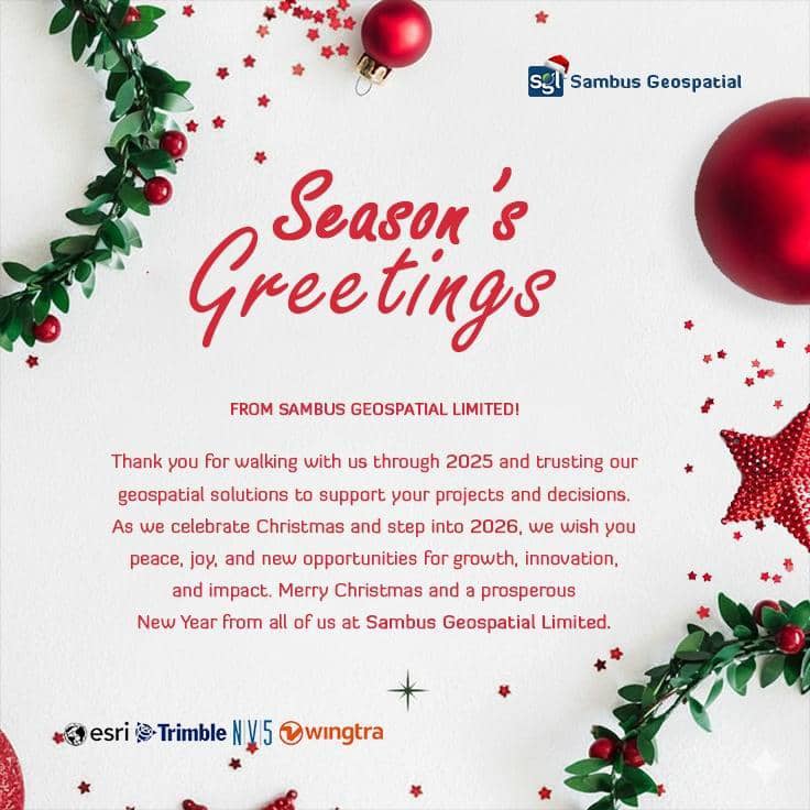 2025 is drawing to a close😀. We sincerely thank you, our valued clients, partners and community for your trust, #collaboration, and continued #support throughout the year.

We wish you a joyful Christmas and a prosperous New Year filled with new opportunities and success.

#GIS