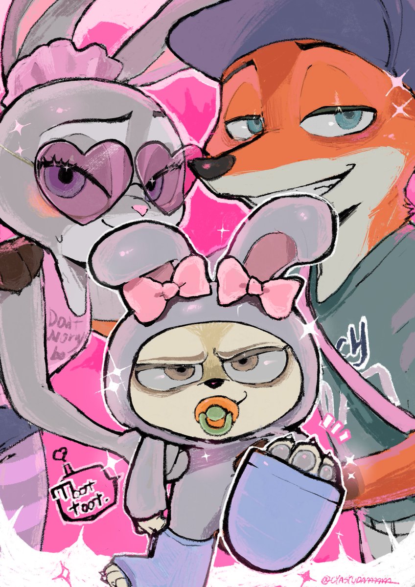 CYASYUDAAAAAAAA's tweet image. 🎀🎀🐰ﾎﾟｯﾎﾟｰ🚂︎💕︎ #Zootopia2