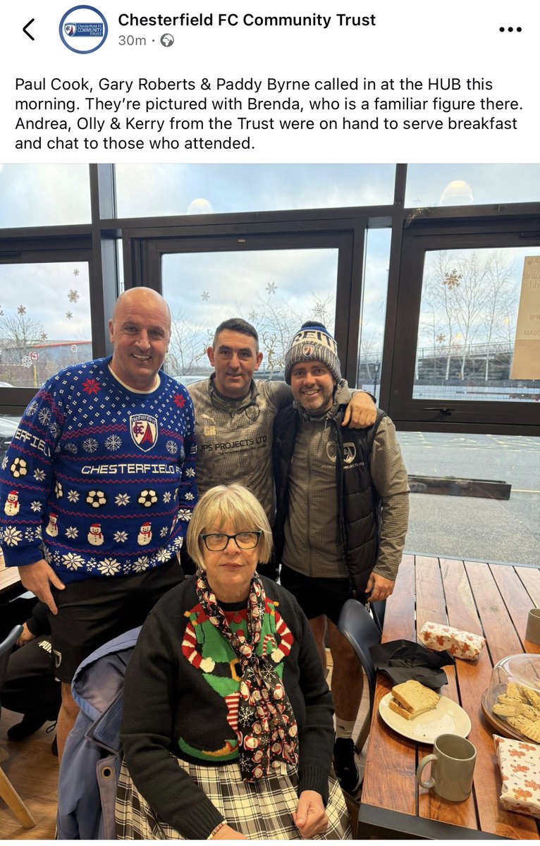 💙💙
<a href="/ChesterfieldFC/">Chesterfield FC</a> #MerryChristmas #Spireites