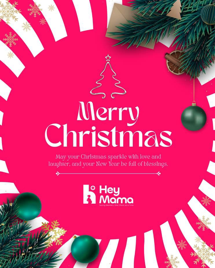 HeyMamaCare's tweet photo. As we celebrate the birth that changed the world, we hold every mother close in our hearts.

May this Christmas bring peace, protection, and gentle care to you and your growing family

Merry Christmas from everyone at HeyMama!!🎄 https://t.co/3AIQPpjSGY