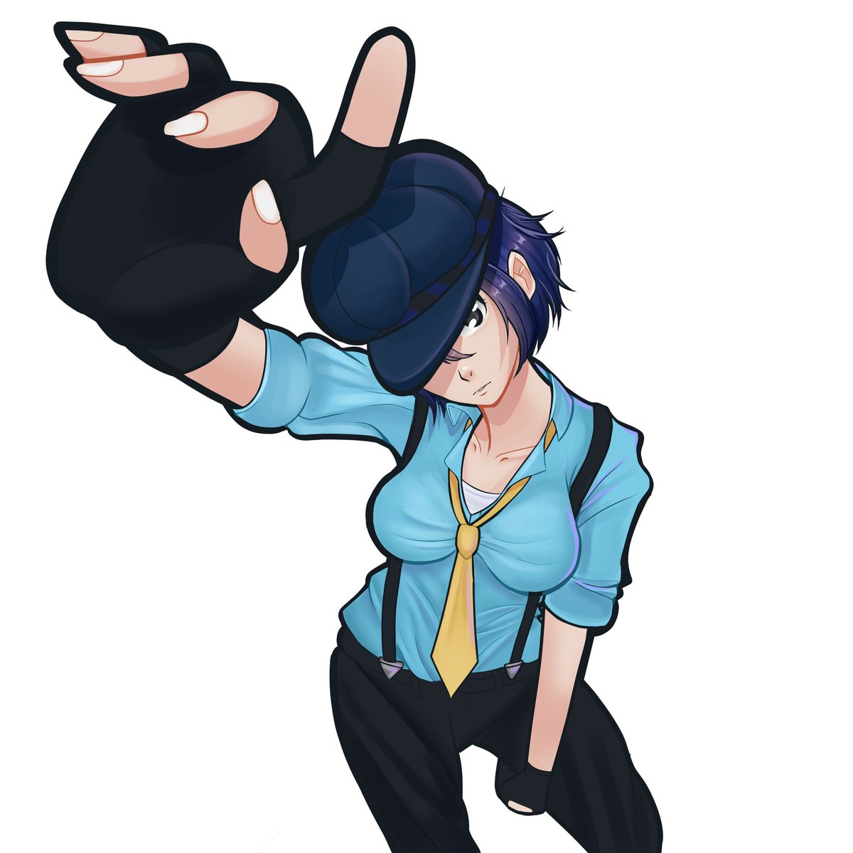 MiniPixelzzz's tweet image. A secret Santa gift I made for @soft4taira #Persona4