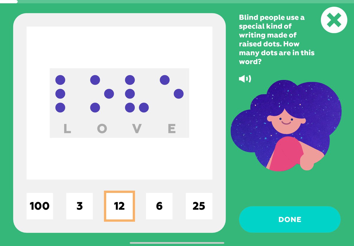 MariaPosicel's tweet photo. How many learning opportunities we miss when we ignore touch!

Put numbers or letters in a bag and ask children to identify a symbol by touch. Most kids love it—and for kinesthetic learners it’s a powerful brain boost.

Braille is all around us: elevator buttons often repeat numbers in raised dots. Invite children to notice these signs, count the dots, or redraw them on paper. This builds spatial thinking as well as empathy.

For our Valentine’s event, we wrote the word LOVE in Braille. 💗