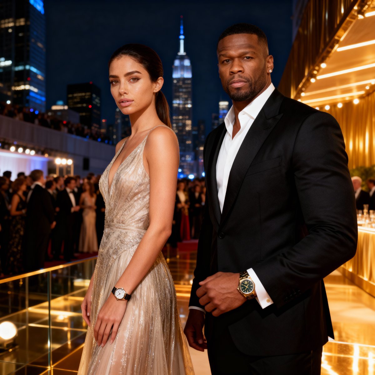 CrystalMonclair's tweet image. Manhattan nights hit different 🌃💎 Big shoutout to Curtis Jackson (@50cent) - your Sean Combs series is breaking records. This is what happens when authenticity meets excellence. Proud to call you my brother. 🗽👑
#50Cent #NYC #diddydocumentary