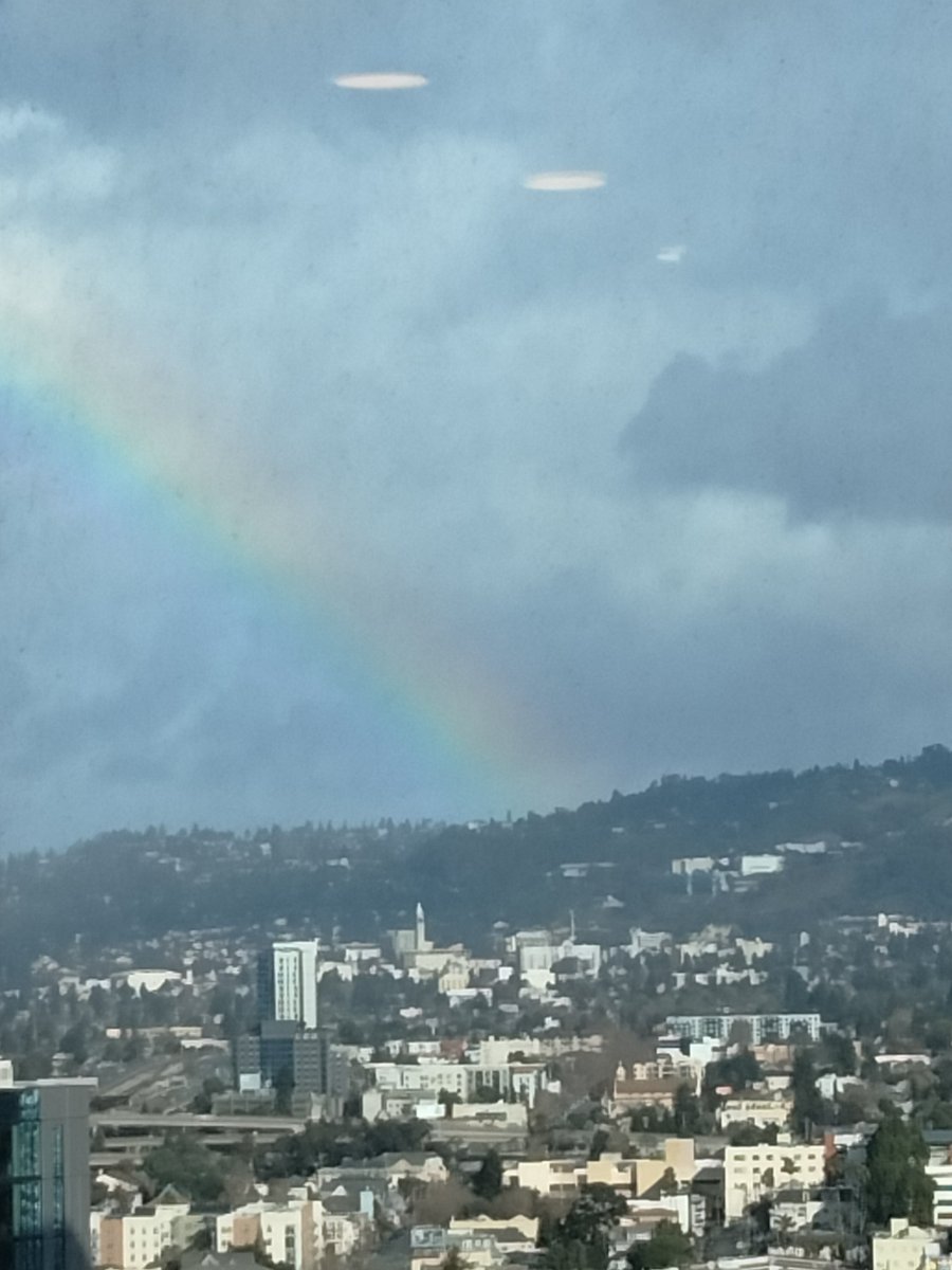 Giant Christmas rainbow~!!!