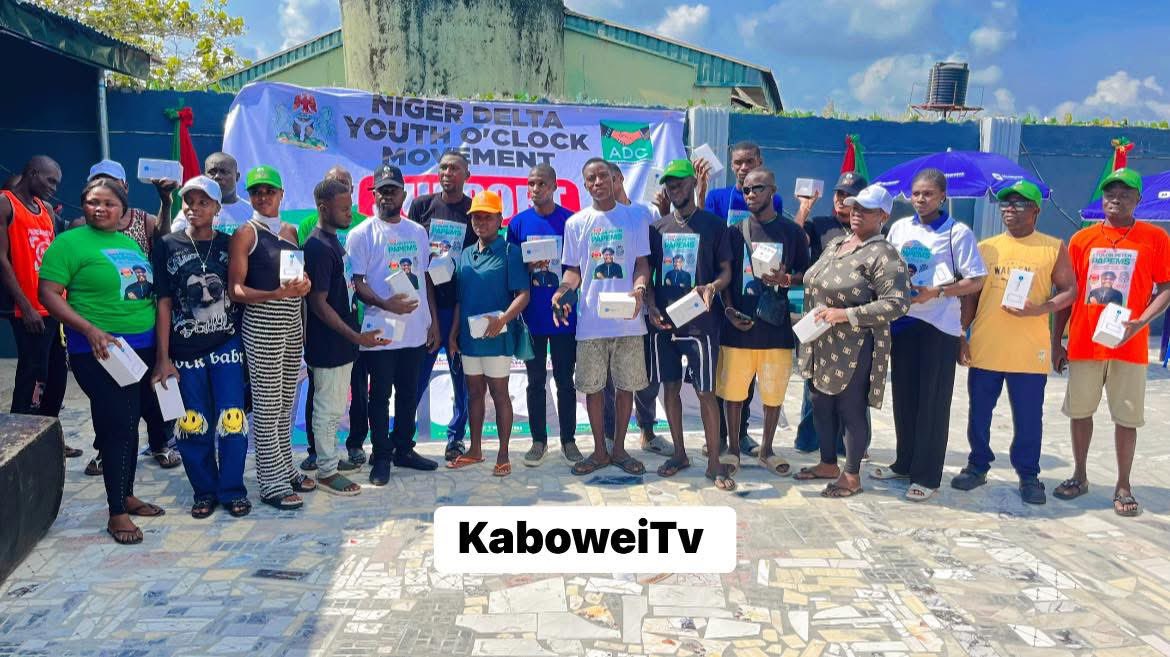 Niger_delta4ADC's tweet image. The Niger Delta Youth O’clock Movement, in sensitising the people for the ADC, delivered POS empowerment to support youth entrepreneurship and self-reliance across our communities in the Niger Delta.
Less noise. More impact.