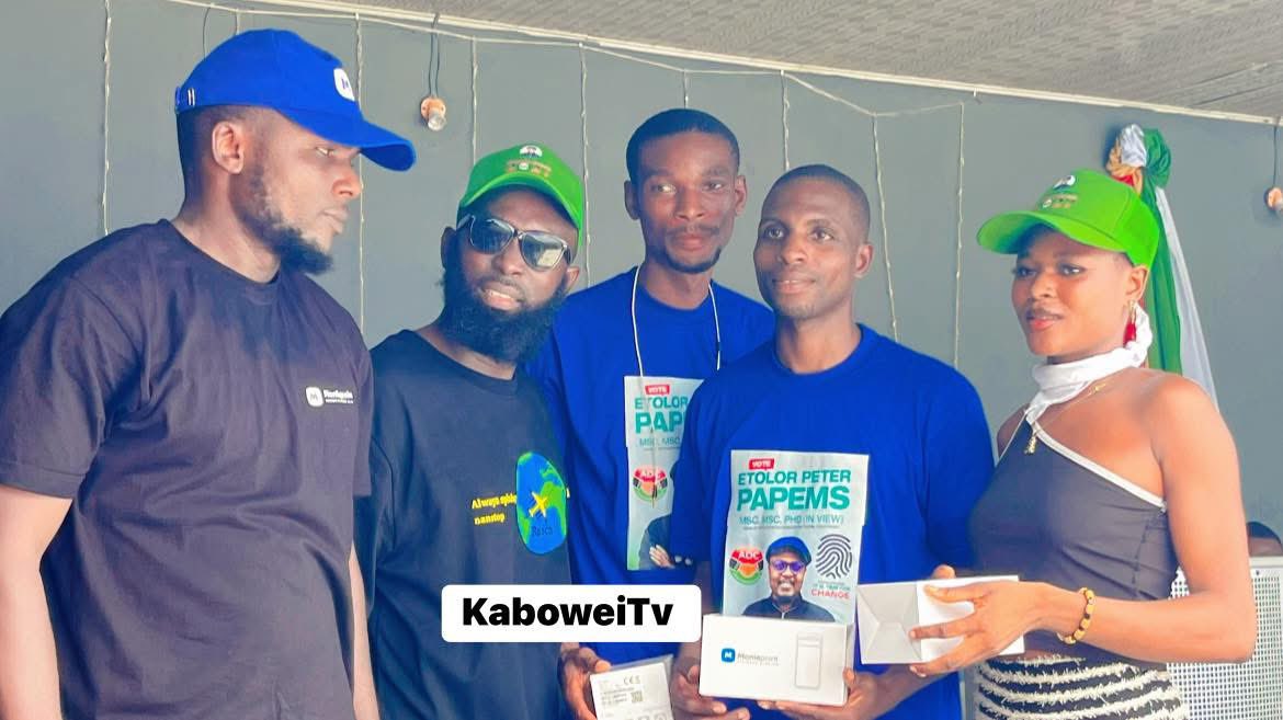 Niger_delta4ADC's tweet image. The Niger Delta Youth O’clock Movement, in sensitising the people for the ADC, delivered POS empowerment to support youth entrepreneurship and self-reliance across our communities in the Niger Delta.
Less noise. More impact.