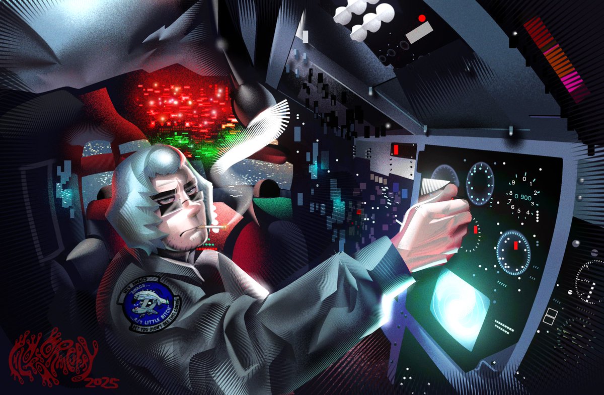 CHLOROFORMCURRY's tweet image. 🎵Richard, with your nose so bright, won’t you guide my plane tonight?🎵