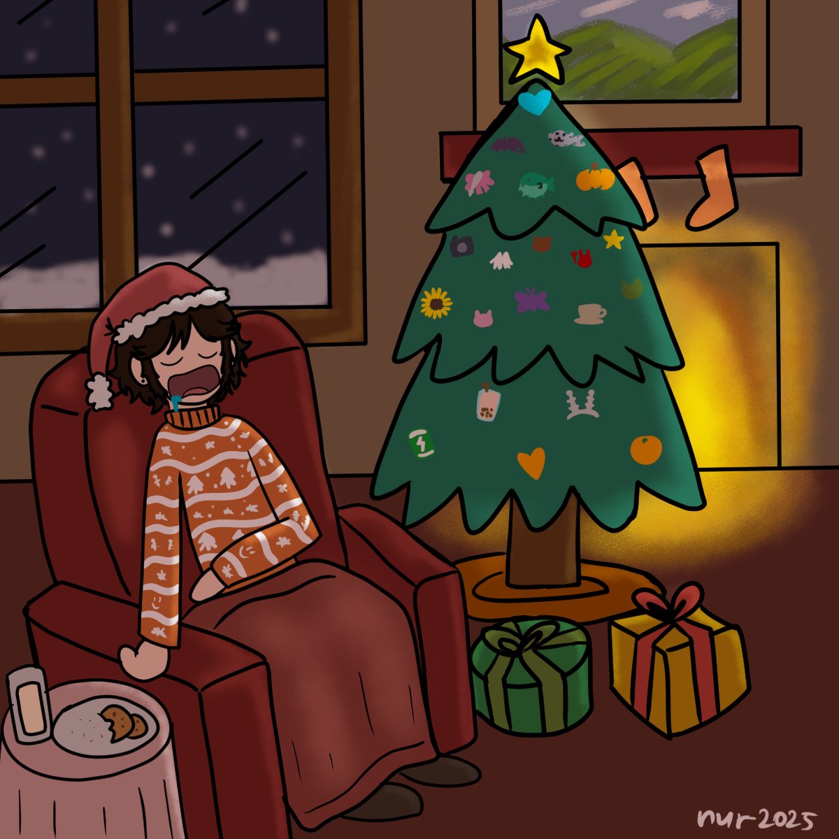 Merry Christmas and Happy Holidays to my fellow Anomalies ! Hope everyone had a lovely celebration and wish you all a Happy New Year !

#DrawThin