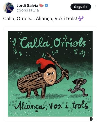 Aquí, la <a href="/taniaverge/">Tània Verge Mestre</a> i altres ultrafeministes no hi veuran masclisme ni violència política.

Si jo pengés la mateixa composició amb el dibuix de la diputada musulmana, ja tindria tres multes i quatre denúncies...