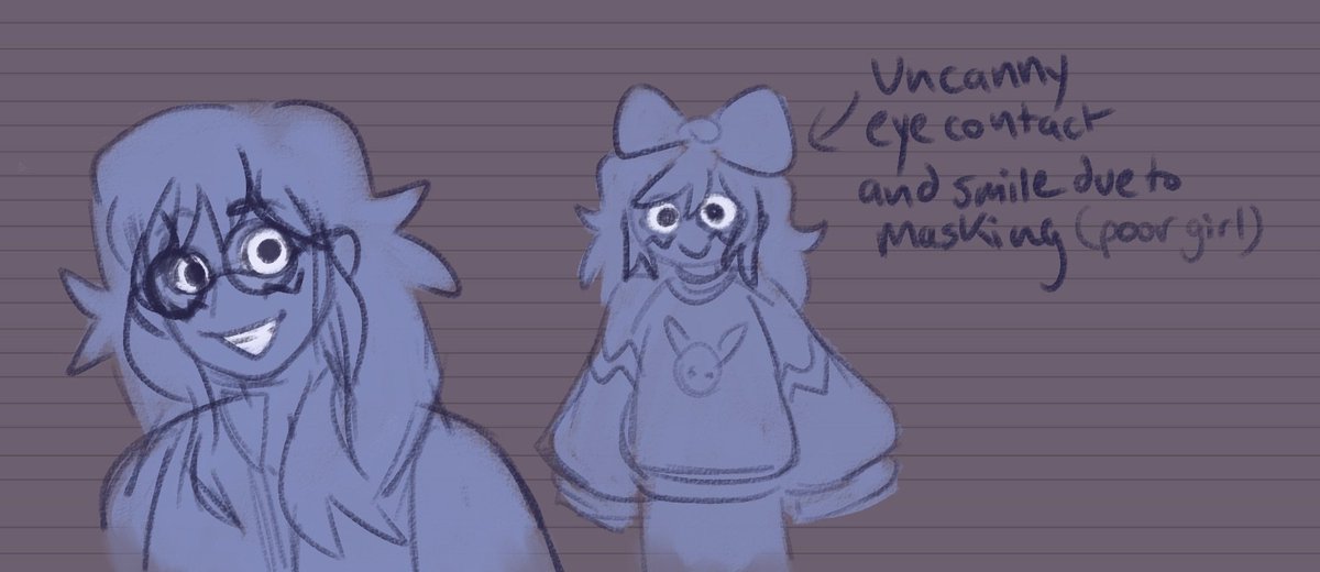 "jn ash has no character" she's just autistic