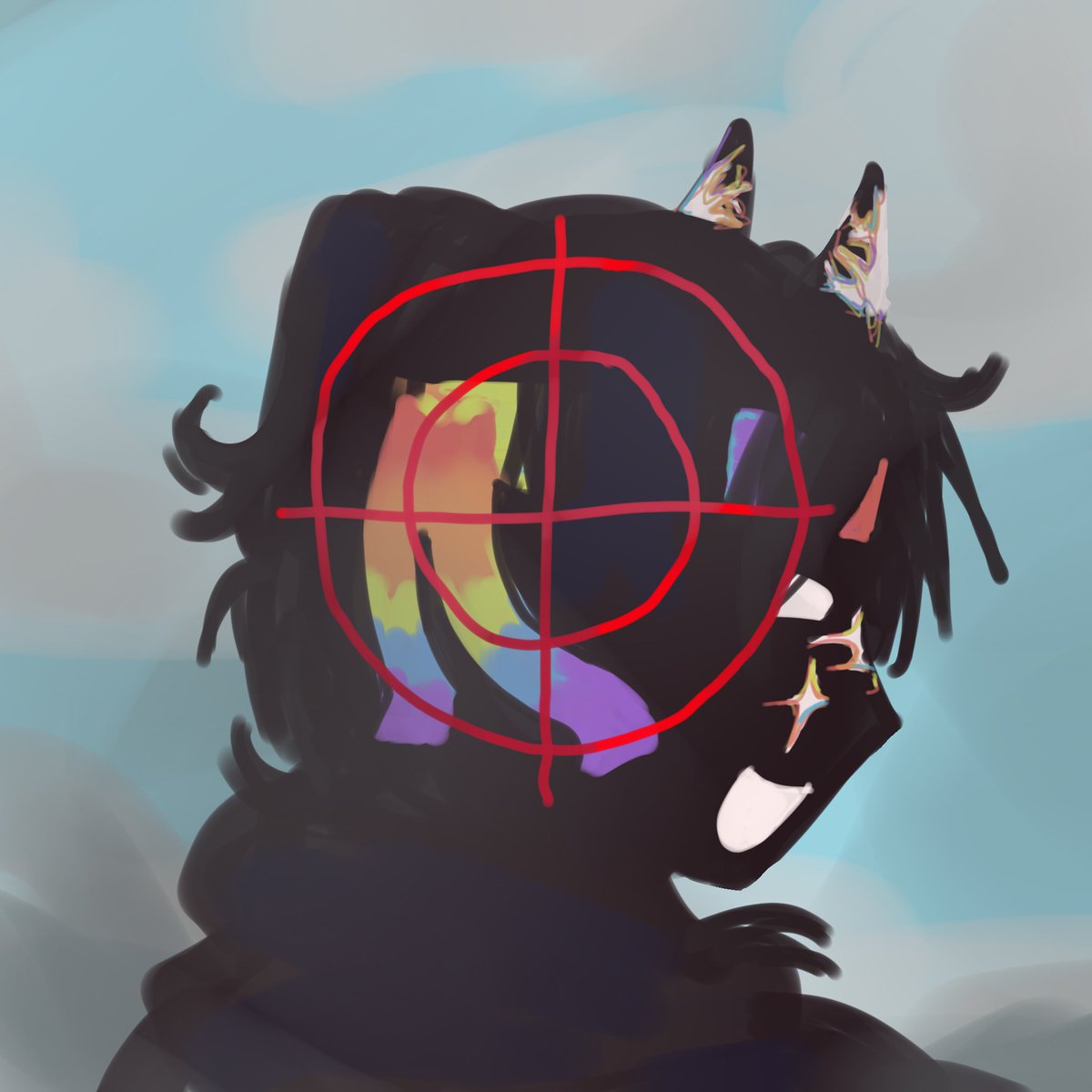 so i drew more......... 
#spokeisherefanart