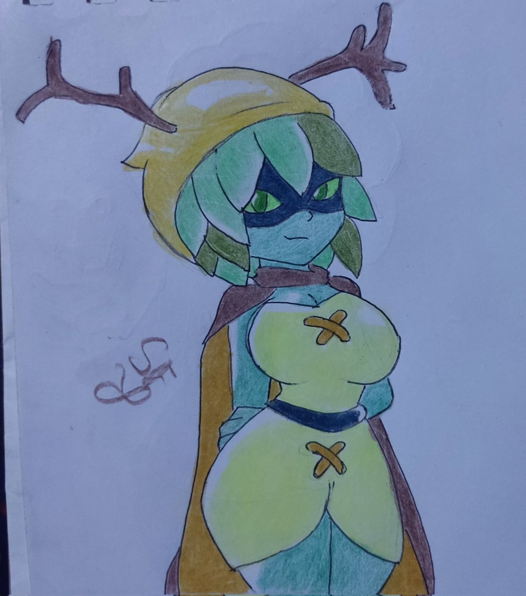 Dibujo de maga cazadora uwu ✨✨