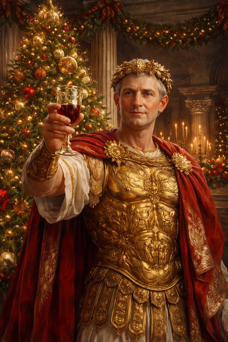 Rome_Imperium's tweet photo. Dear Romans ! We wish Peace to Rome, Prosperity to the people abd Stability to the Empire! A great future lies ahead of us, worthy of our past. Merry Christmas! #MerryChristmas
#Christmas
#ChristmasGreetings
#ChristmasSeason
#ChristmasMessage https://t.co/ETSmovtiPv