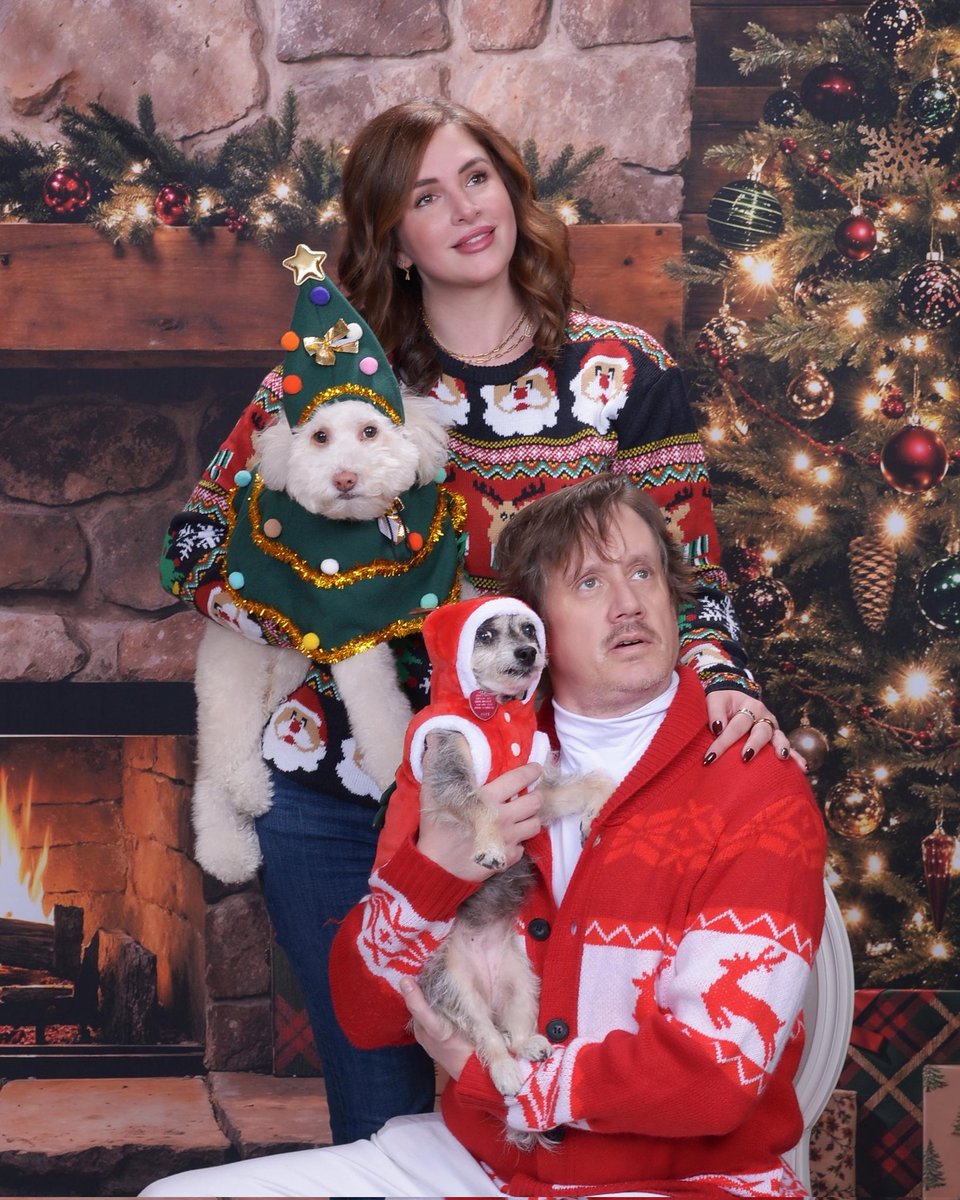 Twas the night before Christmas and not a single one of us knew what was happening...

A very awkward Merry Christmas from our family....to yours! 🎄