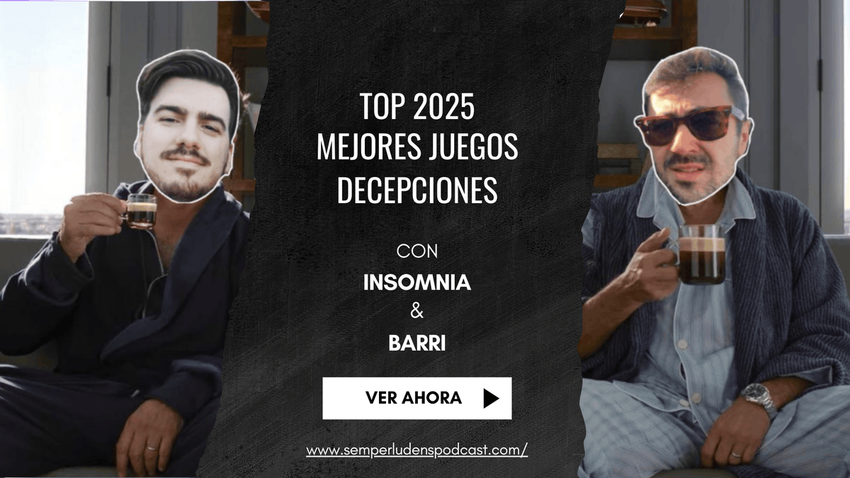 NAVIDAD de Semper Ludens 🎲

Capítulo especial. 

Qué Tal La Vida (QTLV), 
El Becario sigue una semana más
Cerramos el año con nuestro Top 2025, decepciones y charleta lúdica.

👉 semperludenspodcast.com