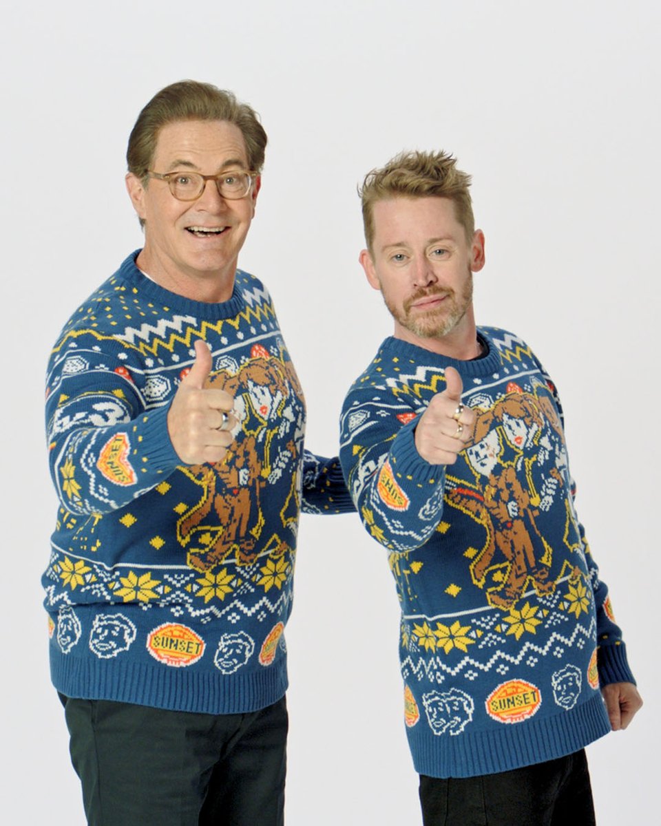 falloutonprime's tweet image. Happy holidays, Vault Dwellers! We did not get around to sending a card this year, but if we had, it probably would have been this.